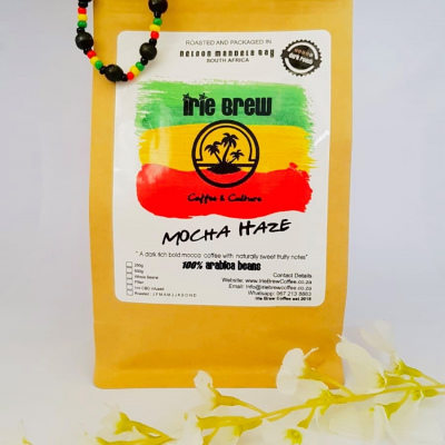 Irie Brew Mocha Haze (BEANS) Dark Roast  - 400mg CBD 250g